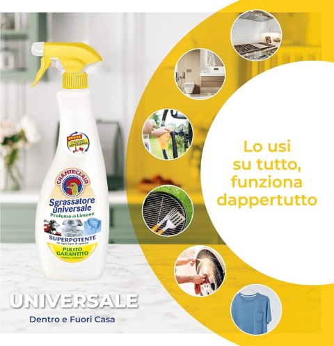 Chanteclair Sagrassatore Odtłuszczacz Limone 600 ml REAL CHIMICA SRL Chanteclair Sagrassatore Odtłuszczacz Limone 600 ml REAL CHIMICA SRL