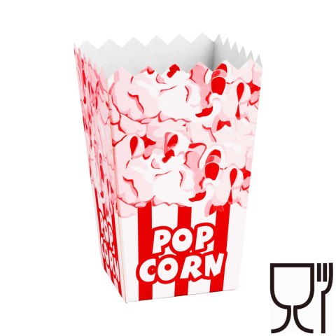 Pudełko kartonik na PopCorn 7x14.5x9cm ŚREDNI 0.75L 100szt. GSG24 Pudełko kartonik na PopCorn 7x14.5x9cm ŚREDNI 0.75L 100szt. GSG24
