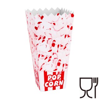 Pudełko kartonik na PopCorn 7x22x10.5cm DUŻY 1.7L 100szt. GSG24