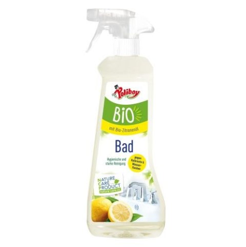 POLIBOY BIO Spray do czyszczenia łazienkek cytrynowy 500ml POLIBOY BIO Spray do czyszczenia łazienkek cytrynowy 500ml