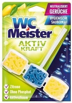 WC Meister Zawieszka do WC 45g ZITRONE WC Meister Zawieszka do WC 45g ZITRONE