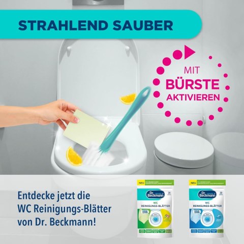 Dr. Beckmann Listki do Czyszczenia WC Citrus Sensacja 20 szt. Delta pronatura GmbH