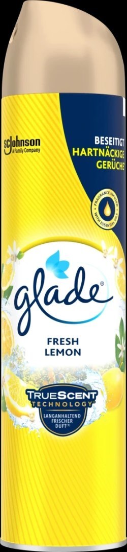 Glade Fresh Lemon Odświeżacz Powietrza 300 ml S.C. Johnson Glade Fresh Lemon Odświeżacz Powietrza 300 ml S.C. Johnson