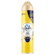 Glade Fresh Lemon Odświeżacz Powietrza 300 ml S.C. Johnson Glade Fresh Lemon Odświeżacz Powietrza 300 ml S.C. Johnson