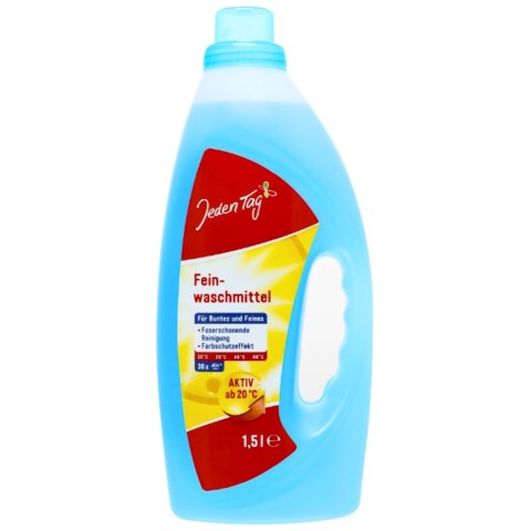 Jeden Tag Łagodny Płyn do Prania 1,5 l Jeden Tag Jeden Tag Łagodny Płyn do Prania 1,5 l Jeden Tag