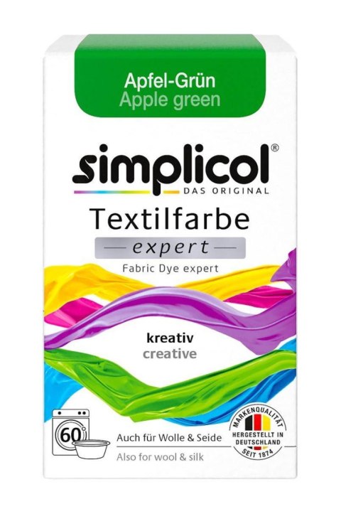 Simplicol Expert Barwnik do Tkanin Apfel-Grün 150 g Brauns-Heitmann GmbH & Co. KG Simplicol Expert Barwnik do Tkanin Apfel-Grün 150 g Brauns-Heitmann GmbH & Co. KG