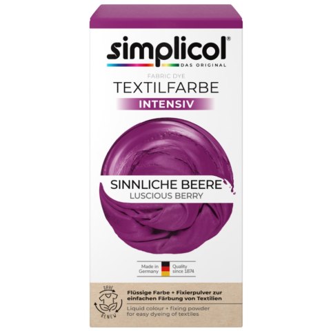 Simplicol Intensiv Barwnik do Tkanin Sinnliche-Beere Zmysłowa Jagoda Brauns-Heitmann GmbH & Co. KG