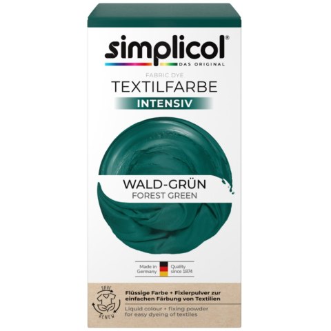 Simplicol Intensiv Barwnik do Tkanin Wald-Grün Leśna Zieleń Brauns-Heitmann GmbH & Co. KG