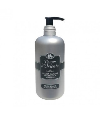 TESORI Mydło w pompce 300ml Białe Piżmo