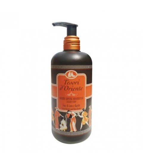TESORI Mydło w pompce 300ml Kwiat Lotosu TESORI Mydło w pompce 300ml Kwiat Lotosu