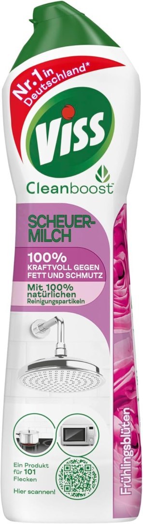Viss Cleanboost Fruhlingsbluten Mleczko do Czyszczenia 500 ml Unilever Viss Cleanboost Fruhlingsbluten Mleczko do Czyszczenia 500 ml Unilever