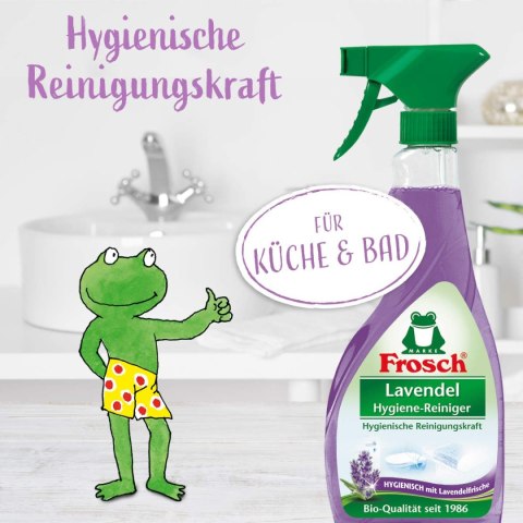 Frosch Lavendel Higieniczny Środek Czyszczący 500 ml Werner & Mertz GmbH Frosch Lavendel Higieniczny Środek Czyszczący 500 ml Werner & Mertz GmbH