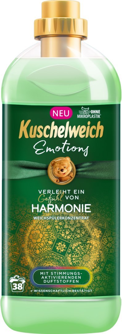 Kuschelweich Emotions Harmonie Płyn do Płukania 1 l DE Fit GmbH Kuschelweich Emotions Harmonie Płyn do Płukania 1 l DE Fit GmbH
