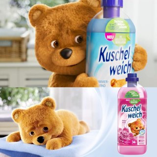 Kuschelweich Pink Kiss Płyn do Płukania 1 l DE