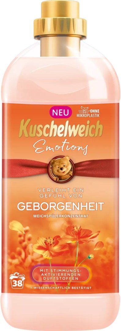 KUSCHELWEICH Płyn do płukania 1L 38p Emotions Geborgenheit KUSCHELWEICH Płyn do płukania 1L 38p Emotions Geborgenheit