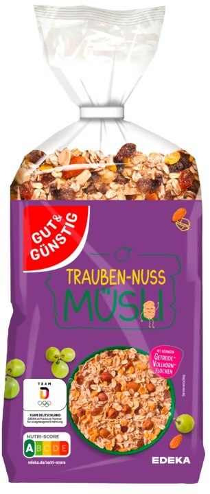 G&G Musli Orzechowe 1 kg EDEKA ZENTRALE Stiftung & Co. KG