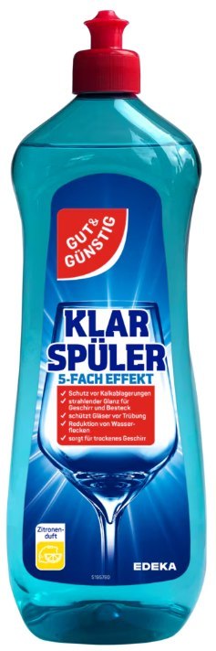 G&G Nabłyszczacz do Zmywarki 1l EDEKA ZENTRALE Stiftung & Co. KG G&G Nabłyszczacz do Zmywarki 1l EDEKA ZENTRALE Stiftung & Co. KG