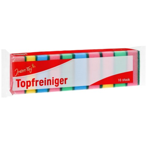 Jeden Tag Gąbki do Naczyń 10 szt. Jeden Tag