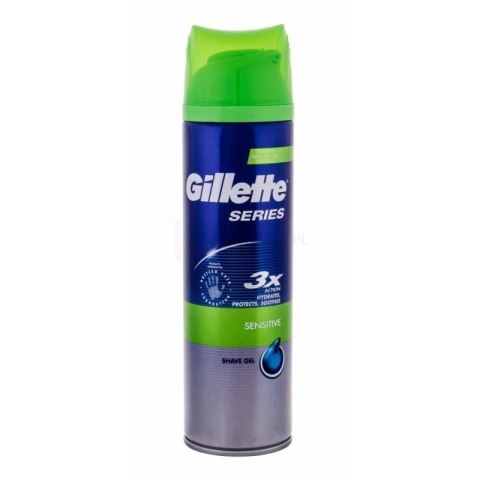 Gillette Series Sensitive with Aloe Żel do Golenia 200 ml Procter & Gamble