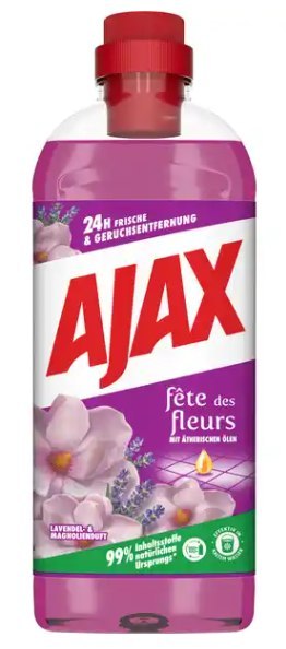 Ajax Lawenda i Magnolia Uniwersalny Środek Czyszczący 1 l Ajax Lawenda i Magnolia Uniwersalny Środek Czyszczący 1 l