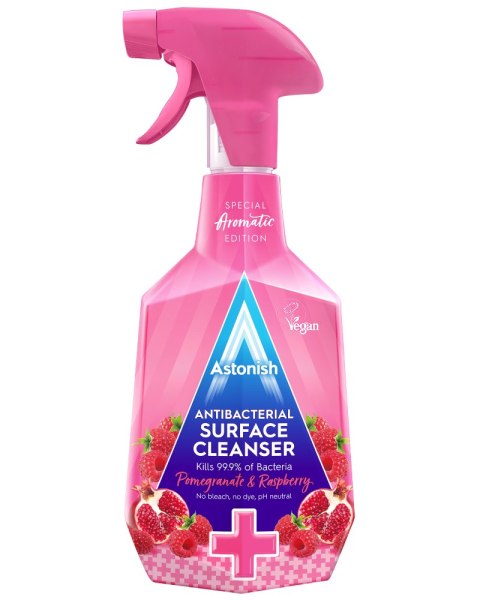 Astonish Pomegranate & Raspberry Antybakteryjny Płyn do Mycia Powierzchni 750 ml Astonish Pomegranate & Raspberry Antybakteryjny Płyn do Mycia Powierzchni 750 ml