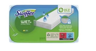 Swiffer Swiffer Antybakteryjne Chusteczki do Podłóg na Mokro 10 szt.