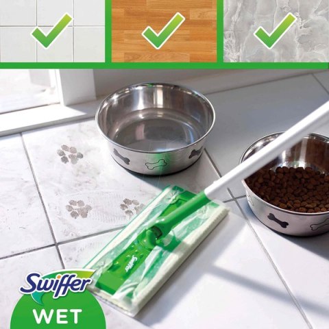 Swiffer Swiffer Antybakteryjne Chusteczki do Podłóg na Mokro 10 szt. Swiffer Swiffer Antybakteryjne Chusteczki do Podłóg na Mokro 10 szt.