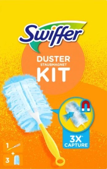 Swiffer Zestaw Startowy Uchwyt + 3 ściereczki Swiffer Zestaw Startowy Uchwyt + 3 ściereczki
