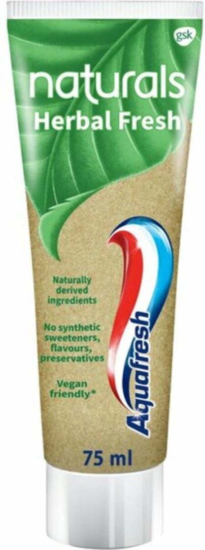 Aquafresh Naturals Herbal Pasta do Zębów 75 ml Aquafresh Naturals Herbal Pasta do Zębów 75 ml