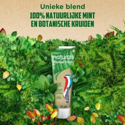 Aquafresh Naturals Herbal Pasta do Zębów 75 ml Aquafresh Naturals Herbal Pasta do Zębów 75 ml