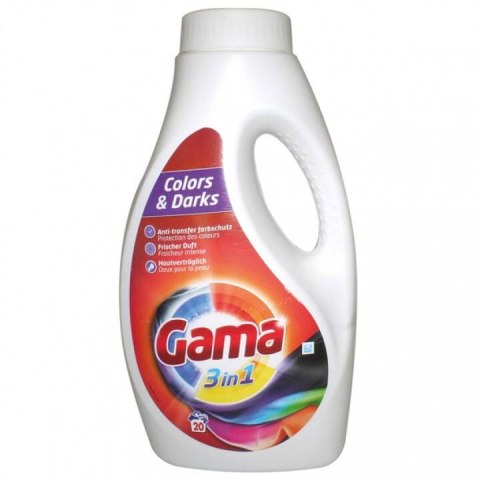 Gama Colors & Darks Żel do Prania 20 prań Gama Colors & Darks Żel do Prania 20 prań