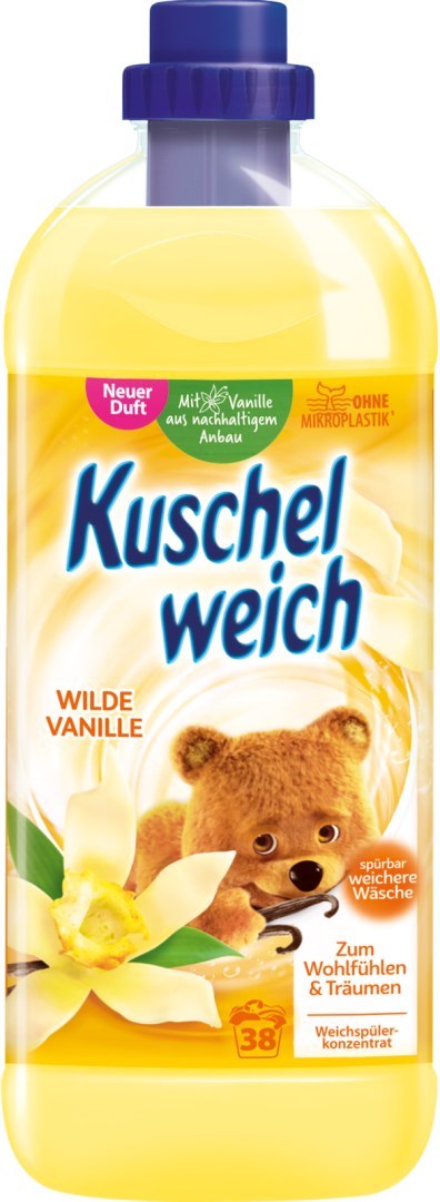 Kuschelweich Wilde Vanille Płyn do Płukania 1 l DE Kuschelweich Wilde Vanille Płyn do Płukania 1 l DE
