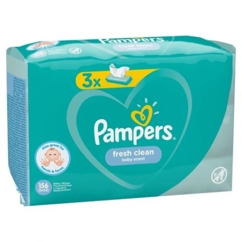 Pampers Fresh Clean Chusteczki Nawilżone 156 szt. Pampers Fresh Clean Chusteczki Nawilżone 156 szt.