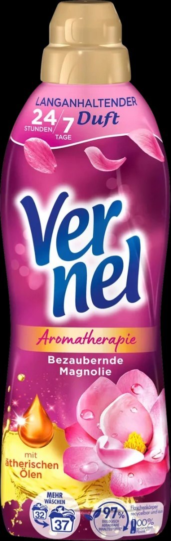 Vernel Aromatherapie Bezaubernde Magnolie Płyn do Płukania37 prań Vernel Aromatherapie Bezaubernde Magnolie Płyn do Płukania37 prań