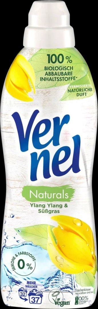 Vernel Naturals Ylang Ylang & Süßgras Płyn do Płukania 37 prań