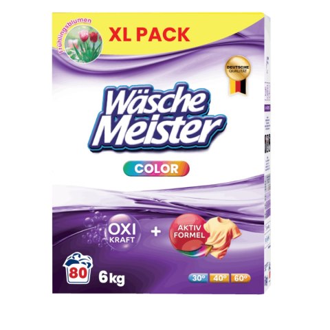 WäscheMeister Color Proszek do Prania 6 kg WäscheMeister Color Proszek do Prania 6 kg