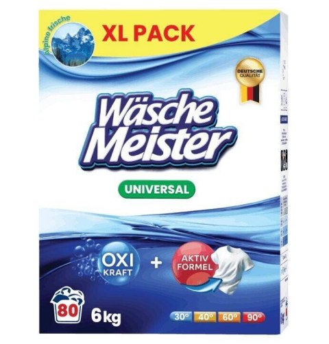 WäscheMeister Universal Proszek do Prania 6 kg WäscheMeister Universal Proszek do Prania 6 kg