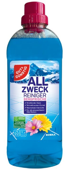 G&G Bergfrische Uniwersalny Środek Czyszczący 1 l G&G Bergfrische Uniwersalny Środek Czyszczący 1 l