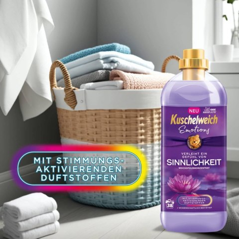 Kuschelweich Emotions Sinnlichkeit Płyn do Płukania 1 l DE Kuschelweich Emotions Sinnlichkeit Płyn do Płukania 1 l DE