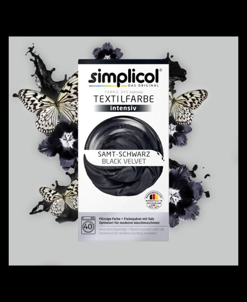 Simplicol Barwnik do Tkanin Aksamitna Czerń DE Simplicol Barwnik do Tkanin Aksamitna Czerń DE