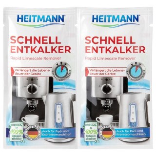Heitmann Schnell-Entkalker Odkamieniacz 2 x 15 g Brauns-Heitmann GmbH & Co. KG