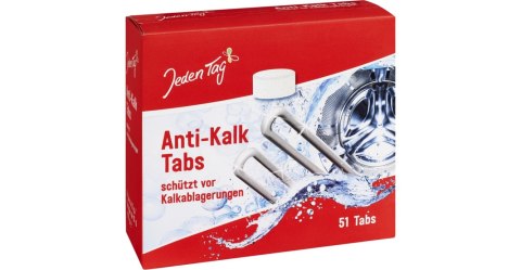 Jeden Tag Anti-Kalk Tabs Tabletki Przeciw Osadzaniu się Kamienia 51 szt. Jeden Tag Anti-Kalk Tabs Tabletki Przeciw Osadzaniu się Kamienia 51 szt.