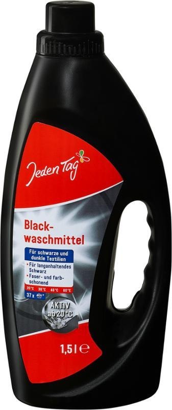 Jeden Tag Black Żel do Prania Tkanin Czarnych 1,5 l