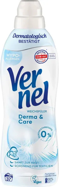 Vernel Derma & Care Płyn do Płukania 37 prań Vernel Derma & Care Płyn do Płukania 37 prań