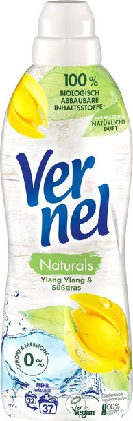 Vernel Naturals Ylang Ylang & Süßgras Płyn do Płukania 37 prań