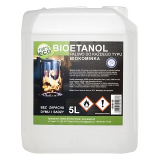 Bioalkohol bioetanol BIO paliwo do biokominka 5L GSG24